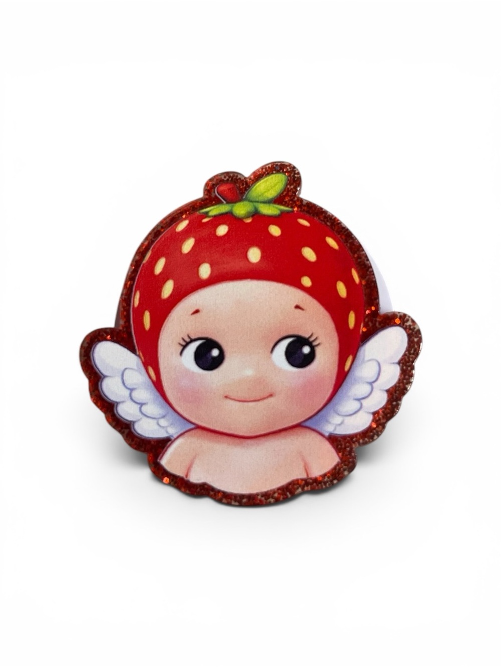 Sonny Angel Strawberry Angel PopSocket Red